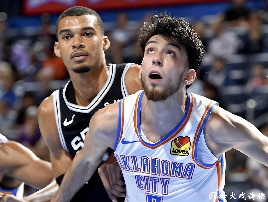 马刺6连胜西部第二，文班历史级狂飙：雷霆两战成生死考验